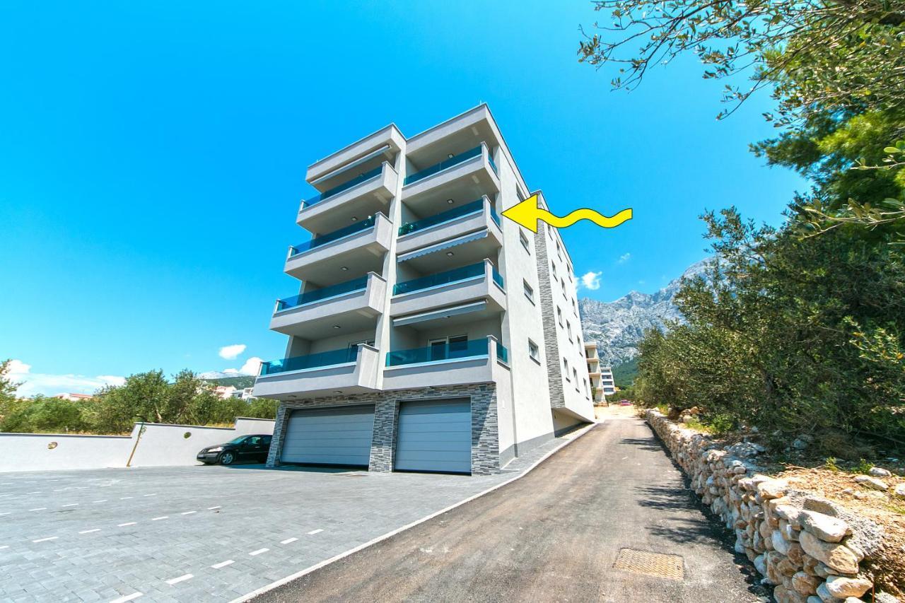 Apartman Blue Paradise マカルスカ エクステリア 写真